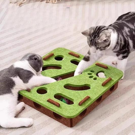 Cat Puzzle Toy ,With Ball