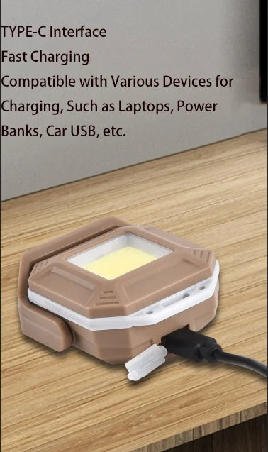 Rechargeable LED Work Light Waterproof Magnetic Inspection Lamp