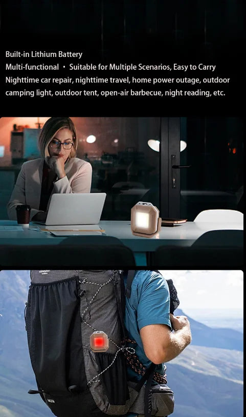 Rechargeable LED Work Light Waterproof Magnetic Inspection Lamp